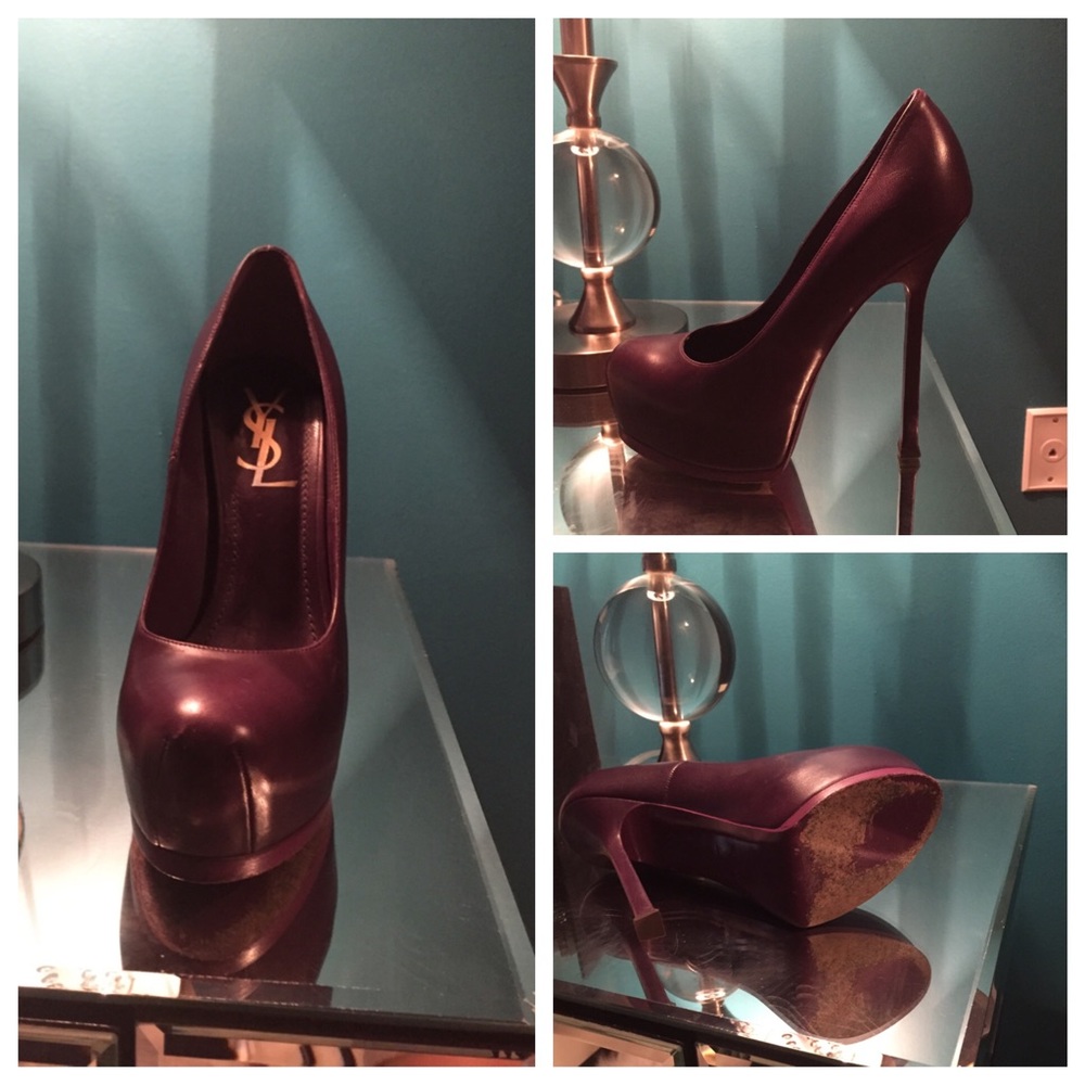 COPY - YSL SHOES  gently used